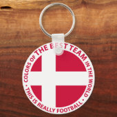 Danmark Shield Sleutelhanger (Voorkant)