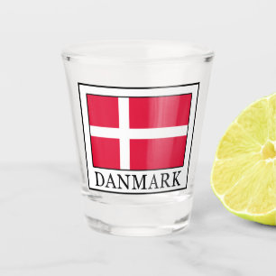 Danmark Shot Glas