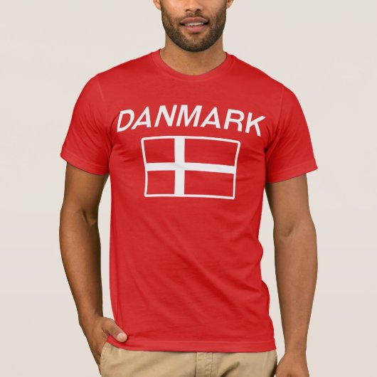 Danmark T-shirt (Voorkant)