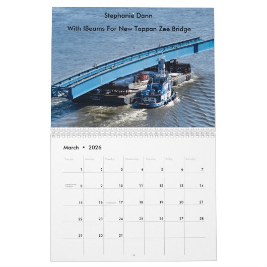 Dann Ocean Towing Tug—"STEPHANIE DANN" Kalender (Mar 2026)