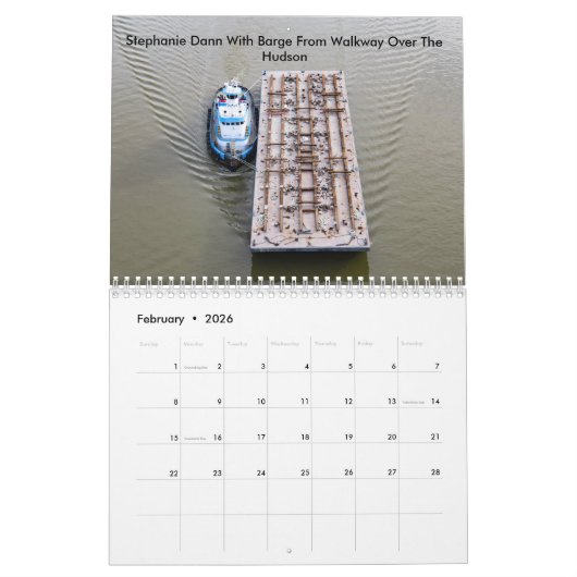 Dann Ocean Towing Tug—"STEPHANIE DANN" Kalender (Feb 2026)