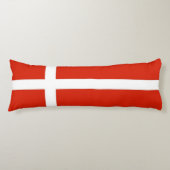 Dannebrog De officiële vlag van Denemarken Lichaamskussen (Voorkant)