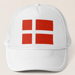 Dannebrog; de officiële vlag van Denemarken Trucker Pet