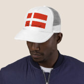 Dannebrog, Deense vlag Trucker Pet (In situ)