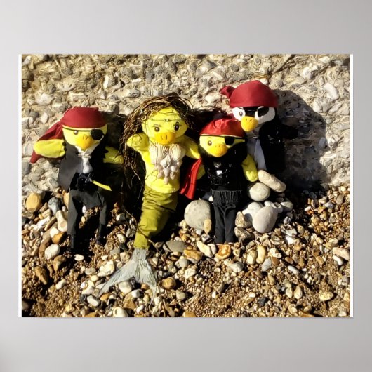 Danni de Zeemeermin en de Piraten Poster (Voorkant)