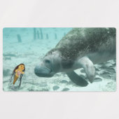 Danni la Sirène et ses amis Étiquettes (Design 1)