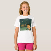 Danni la Sirène sous-marine T-shirt (Devant entier)