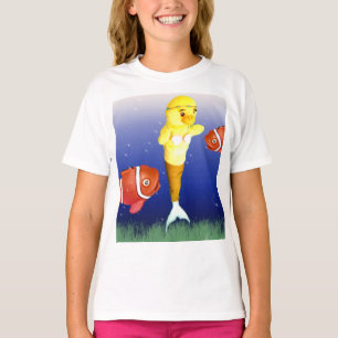 Danni la Sirène T-Shirt sous-marin
