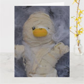 Danny Duck de Mummie lege kaart (Gele Bloem)
