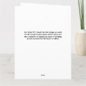 Danny Duck de Mummie lege kaart (Achterkant)