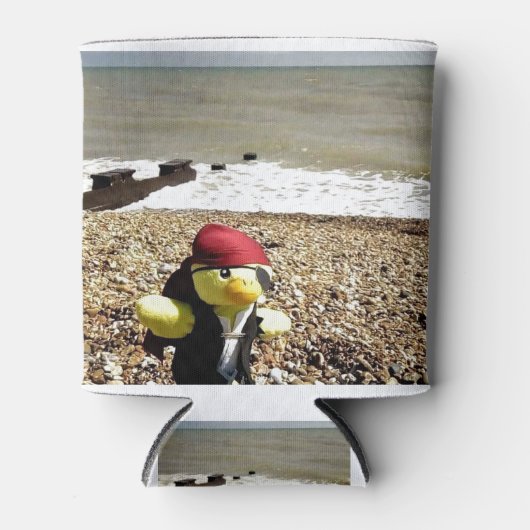 Danny Duck de piraat Blikjeskoeler (Voorkant)