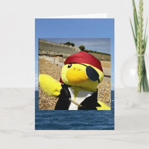 Danny Duck de Piraat Verjaardagskaart Kaart