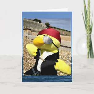 Danny Duck de Piraat Verjaardagskaart Kaart