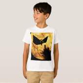 Danny Duck la Chauve-Souris. T-Shirt (Devant entier)