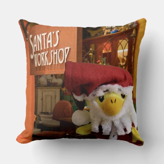 Danny Duck Santa Coussin de Noël (Recto)