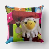 Danny Duck Santa KerstSierkussen Kussen (Achterkant)