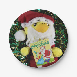 Danny Duck Santa. Papieren Bordjes