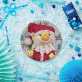 Danny Duck Santa. Papieren Bordjes (Feest)