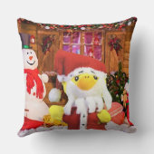 Danny Duck Sinterklaas Kerst Kussen (Achterkant)