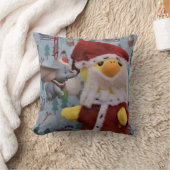 Danny Duck Sinterklaas Kerst Kussen (Deken)