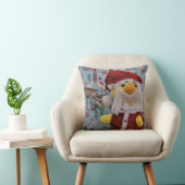 Danny Duck Sinterklaas Kerst Kussen (Stoel)