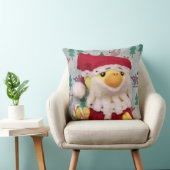 Danny Duck Sinterklaas Kerst Kussen (Stoel)