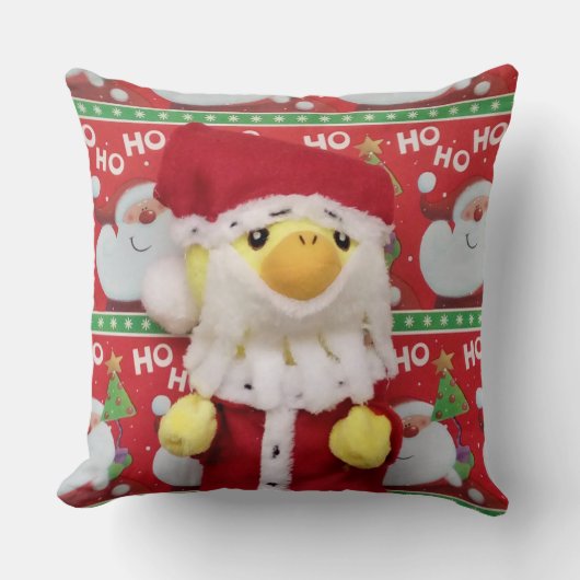 Danny Duck Sinterklaas Kerst Kussensloop Kussen (Voorkant)