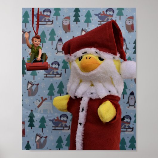 Danny Duck Sinterklaas Poster (Voorkant)