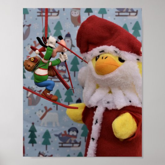 Danny Duck Sinterklaas Poster (Voorkant)