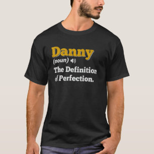 Danny Gift Naam Gepersonaliseerde Verjaardag Naam  T-shirt