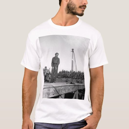 Danny Kaye, bekend podium en_War Afbeelding T-shirt (Voorkant)