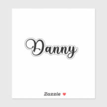Danny Name - Handgeschreven kalligrafie
