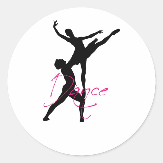 dans_3 ronde sticker (Voorkant)