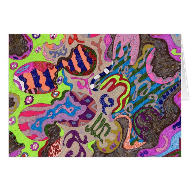 "Dans" Abstract (Voorkant Horizontaal)