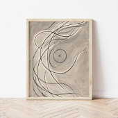 Dans abstractie | Abraham Walkowitz Poster