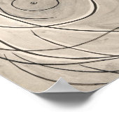 Dans abstractie | Abraham Walkowitz Poster (Hoek)