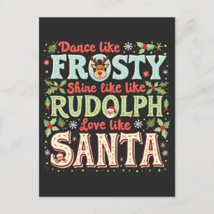 Dans als Frosty, Schijn als Rudolph, Liefde Briefkaart