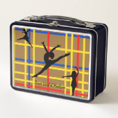 Dans als Piet Mondrian Modern Art (Voorkant)