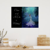 Dans alsof niemand aan het kijken was! Fantasy Pri Poster (Keuken)