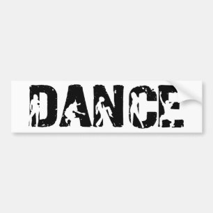 DANS! Bewegers en Schudders Bumpersticker