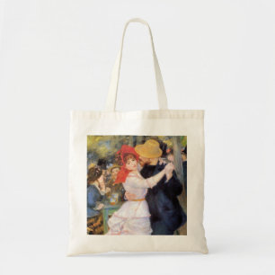 Dans bij Bougival - Renoir Impressionist Painting Tote Bag