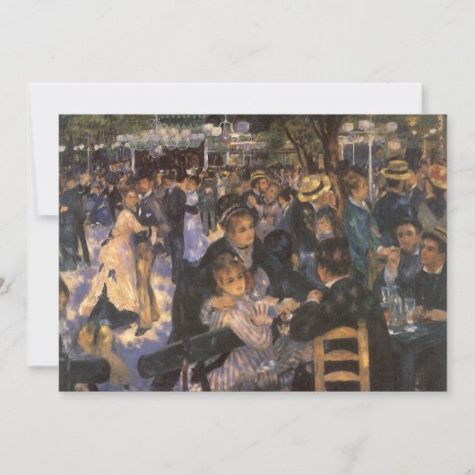 Dans bij Le Moulin de la Galette van Pierre Renoir (Voorkant)
