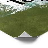 Dans Ce Jardin Nous Cultivons Poster Ostréisme (Coin)