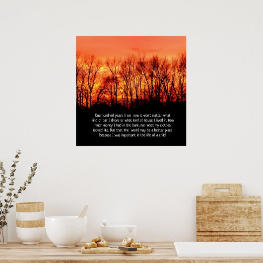 Dans cent ans - grand poster (Cuisine)