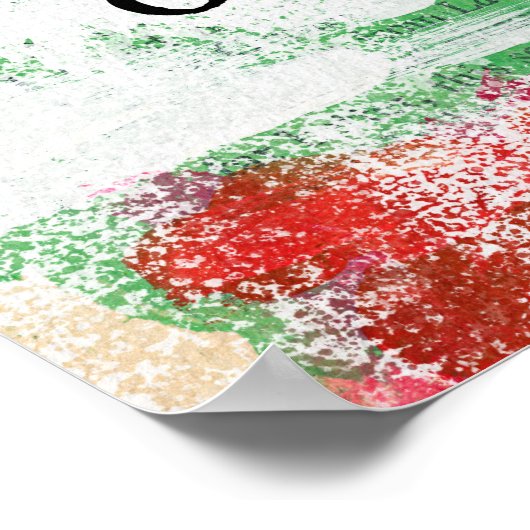 Dans cet espace Poster Mur Art (Coin)