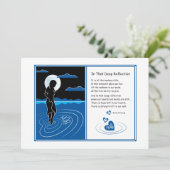 Dans cette carte Deep Reflection_Flat 7"x5" (Debout devant)