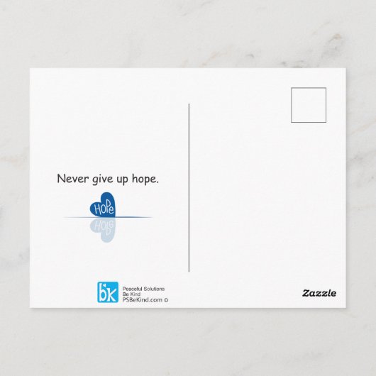 Dans cette profonde réflexion_ carte postale (Dos)