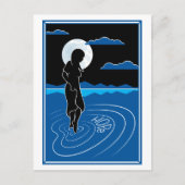 Dans cette profonde réflexion_ carte postale (Devant)