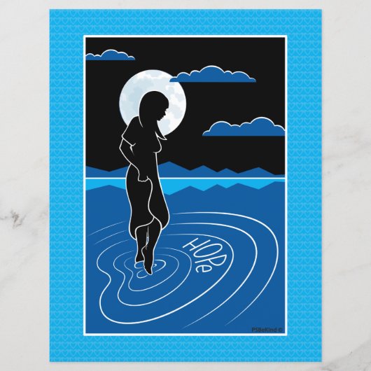 Dans cette réflexion profonde 2_feuille de papier  (Devant)