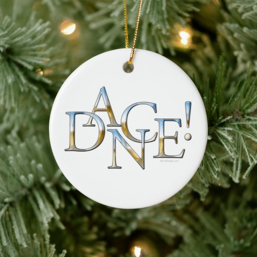 Dans! (Chrome) keramisch Ornament (Boom)